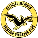 Aviation Dinosaur Club Logo